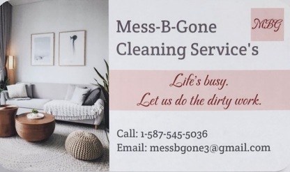 View Mess-B-Gone Cleaning Services’s Edmonton profile