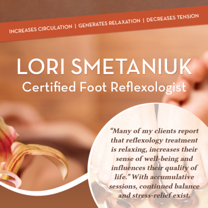 Lori Smetaniuk, Certified Reflexologist - Médecines douces