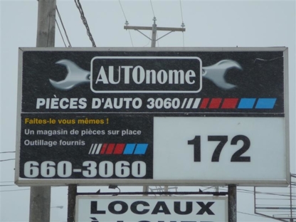 Autonome Pieces D'Autos 3060 Inc 2 - Garages de réparation d'auto