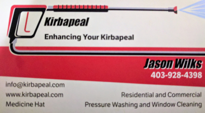 Kirbapeal - Pressure Washing & Window Cleaning - Nettoyage vapeur, chimique et sous pression
