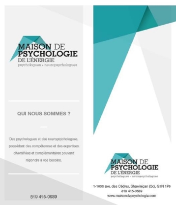 Maison de Psychologie de l'Énergie - Psychologues