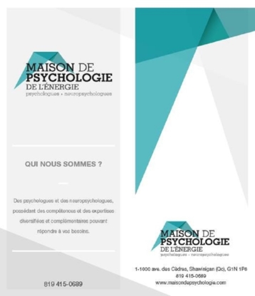 Maison de Psychologie de l'Énergie - Psychologists