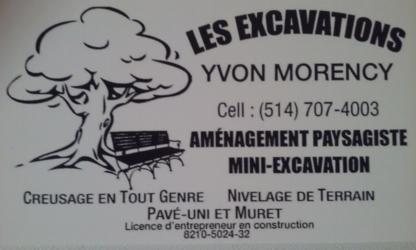 Les Excavations Yvon Morency - Entrepreneurs généraux