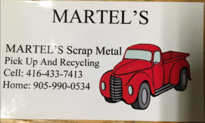 Martel's Junk & Garbage Removal - Collecte d'ordures ménagères