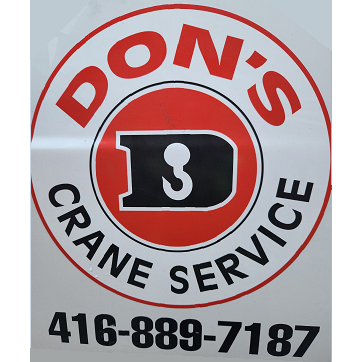 Don's Crane Service - Service et location de grues