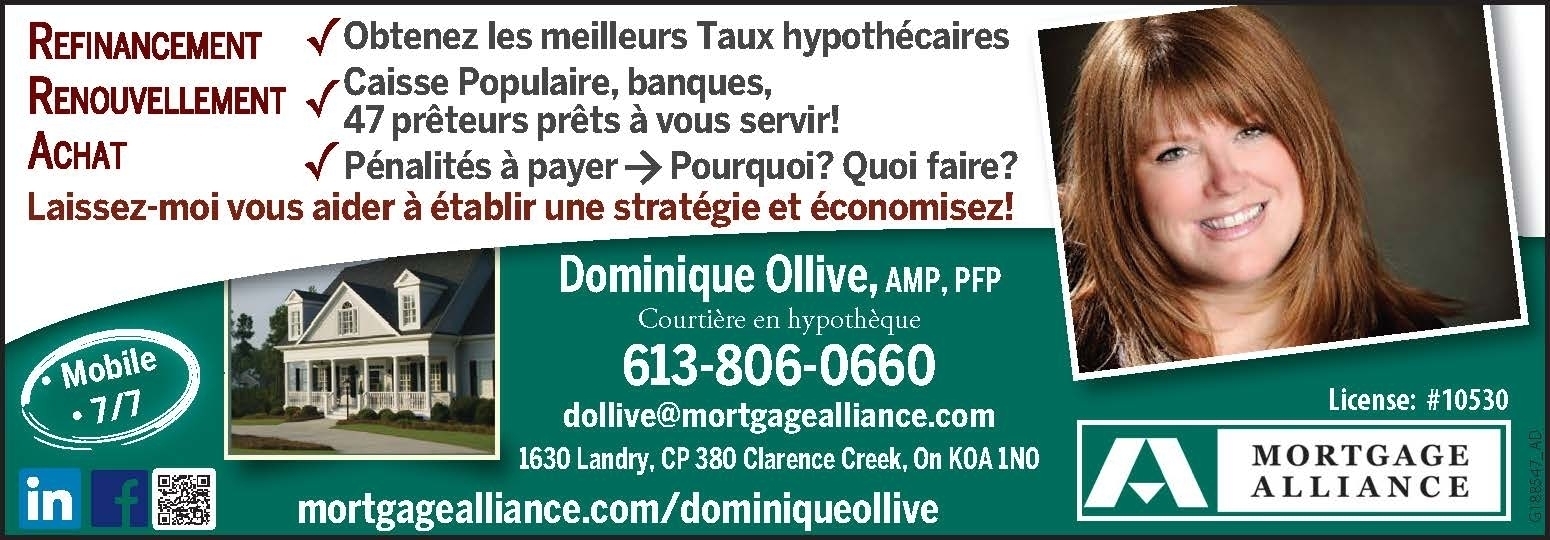 Mortgage Broker Ollive - Courtiers en hypothèque