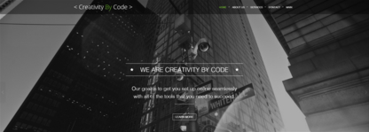 Creativity By Code - Développement et conception de sites Web