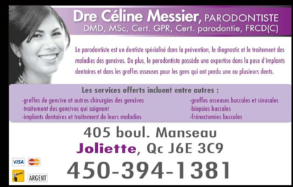 Celine Messier-Parodontiste Dre - Periodontists