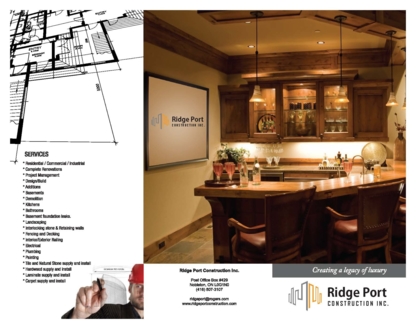 Ridge Port Construction Inc. - Entrepreneurs généraux
