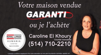 View Caroline El Khoury - votre courtier immobilier de confiance’s Laval-des-Rapides profile