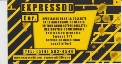 Recyclage Express D.D. - Bacs et conteneurs de déchets