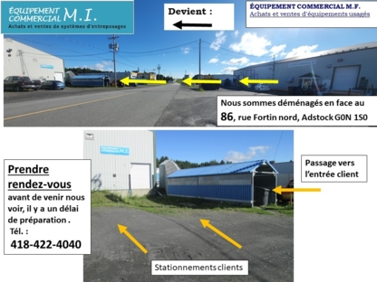 Equipement Commercial MI - Industrial Equipment & Supplies