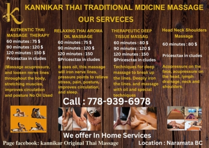 Kannikar Original Thai Massage - Massothérapeutes