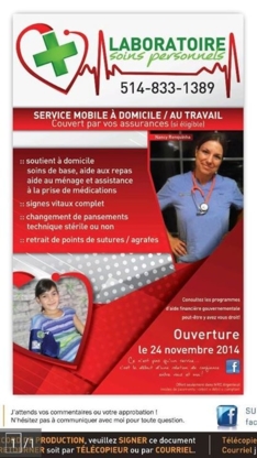 Laboratoire Soins Personnels - Health Service