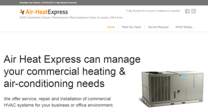 Voir le profil de Corporation Air Heat Express Inc. - Hyde Park