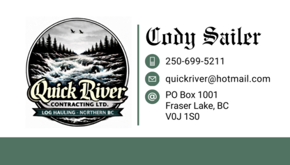 Quick River Contracting Ltd - Entrepreneurs généraux