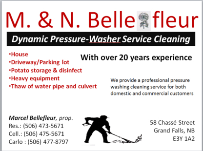 Bellefleur M&N Pressure Wash - Building Exterior Cleaning