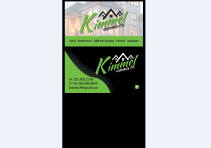 Kimmel Ventures Ltd - Siding Contractors