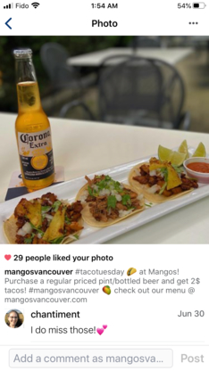 Mangos Kitchen Bar - Restaurants mexicains