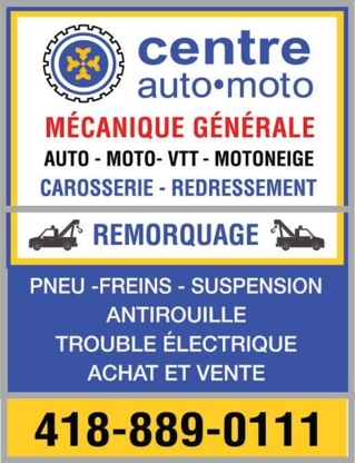 Centre Auto Moto Saint-Lambert - Garages de réparation d'auto