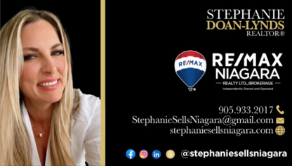 View Stephanie Doan-Lynds - REALTOR®’s Fort Erie profile