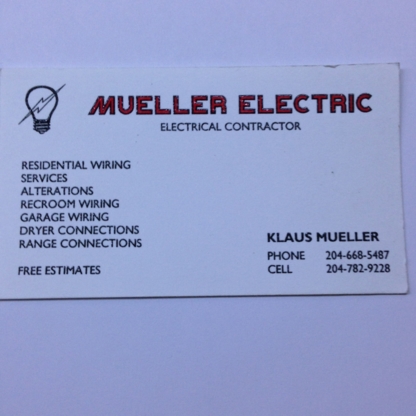 Mueller Electric - Électriciens