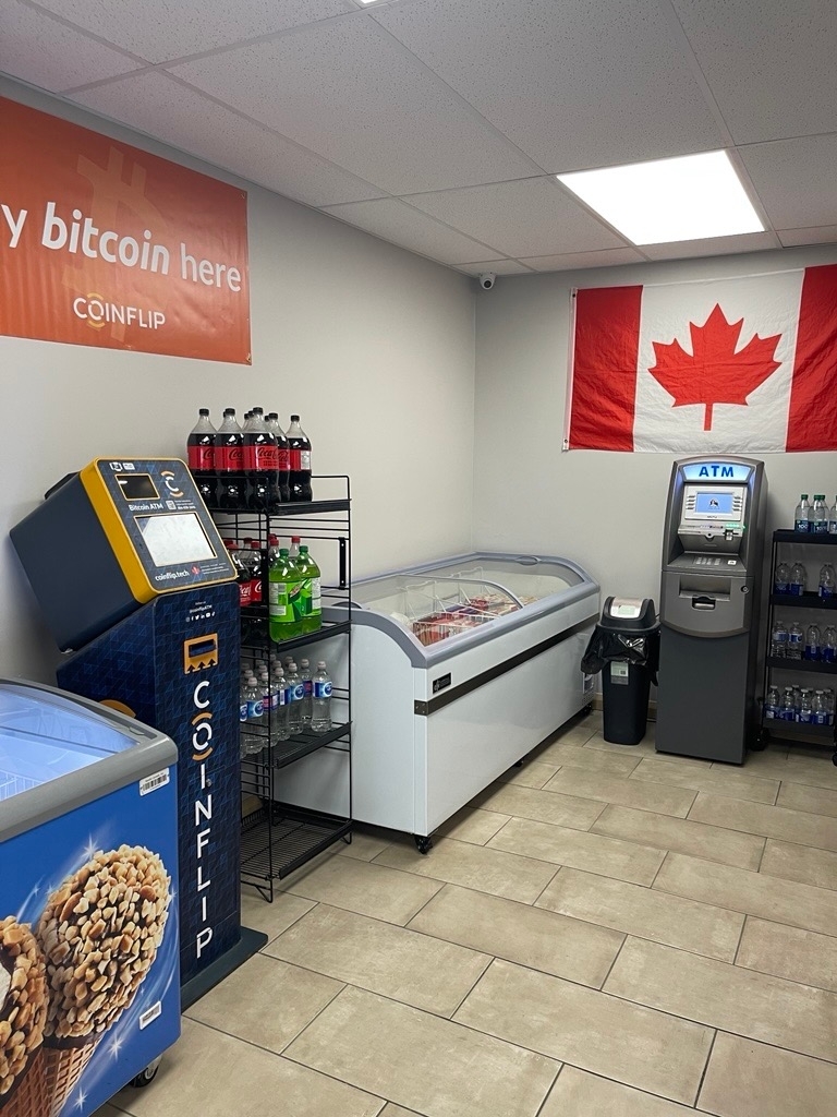 CoinFlip Bitcoin ATM - Maxo Food Mart (Rockland) - Banques
