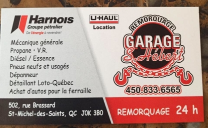 Garage Hébert - Réparation et entretien d'auto