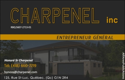 Charpanel Inc - Entrepreneurs généraux