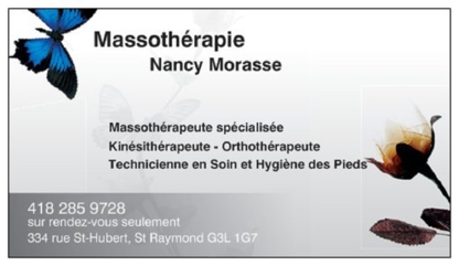 Nancy Morasse - Massothérapeutes