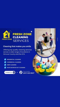 Fresh Zone cleaning services - Nettoyage résidentiel, commercial et industriel