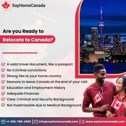 View SayHomeCanada Immigration’s Hornby profile