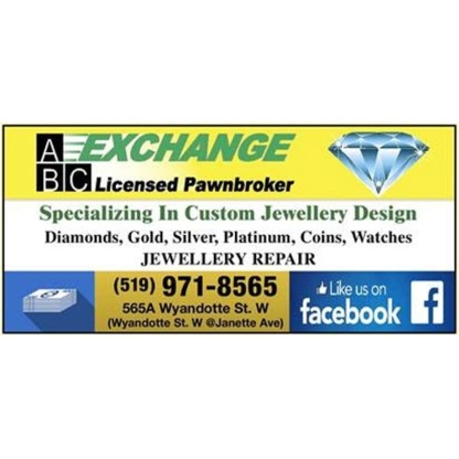 ABC Exchange Jewelery and Cash Licensed Pawnbroker