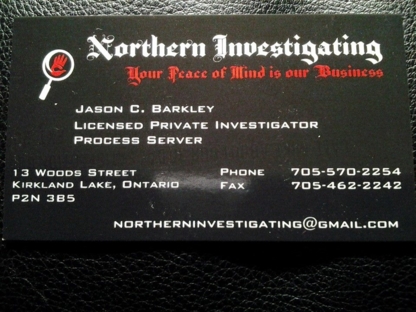 Northern Investigating - Investigators