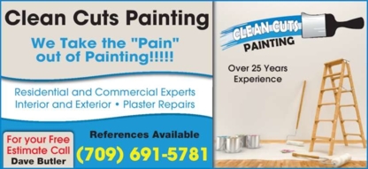 Clean Cuts Painting - Peintres