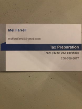 View Mel’s tax service’s Oak Bay profile