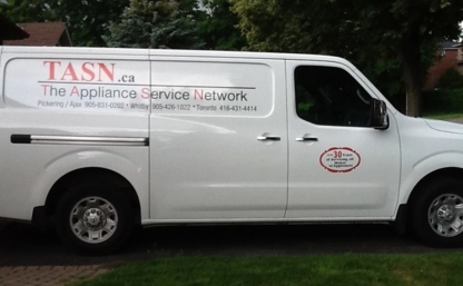 The Appliance Service Network - Vente et réparation de laveuses et de sécheuses