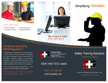 Collins Safety Services Ltd - Santé et sécurité au travail