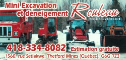 Mini Excavation et Déneigement Rouleau - Entrepreneurs en drainage