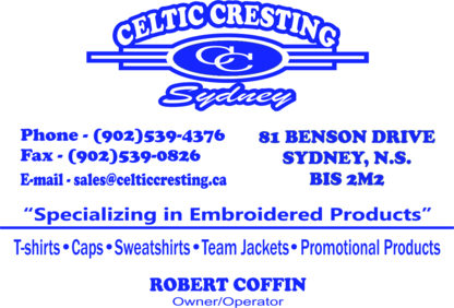 Celtic Cresting - Promotional Products