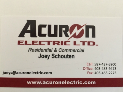 Acuron Electric Ltd - Electricians & Electrical Contractors