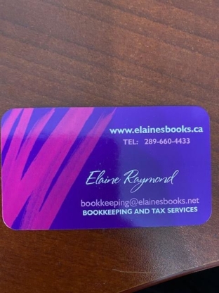 Elaine Books - Bookkeeping
