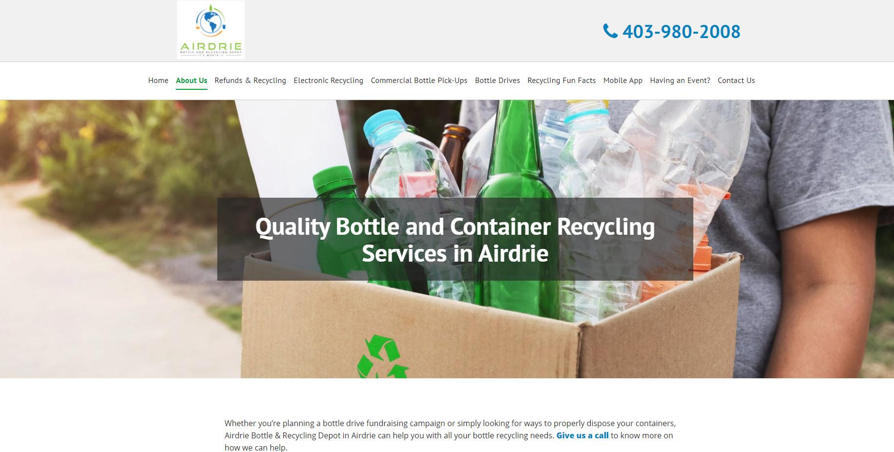 View Hometown Bottle & Recycling Depot’s Chestermere profile