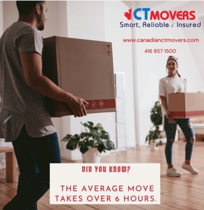 Canadian CT Movers - Déménagement et entreposage