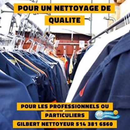 Gilbert Nettoyeur Inc - Fournitures et matériel de buanderie