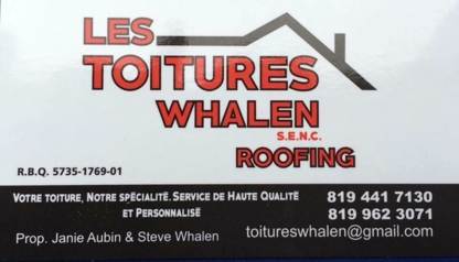 Les Toitures Whalen - Couvreurs