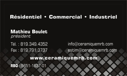 Céramique MRB Inc - Ceramic Tile Installers & Contractors