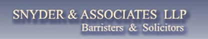Snyder & Associates LLP - Family Lawyers
