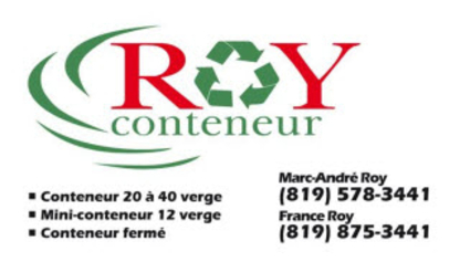 Conteneurs Roy - Collecte d'ordures ménagères