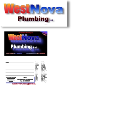 West Nova Plumbing Ltd - Plombiers et entrepreneurs en plomberie